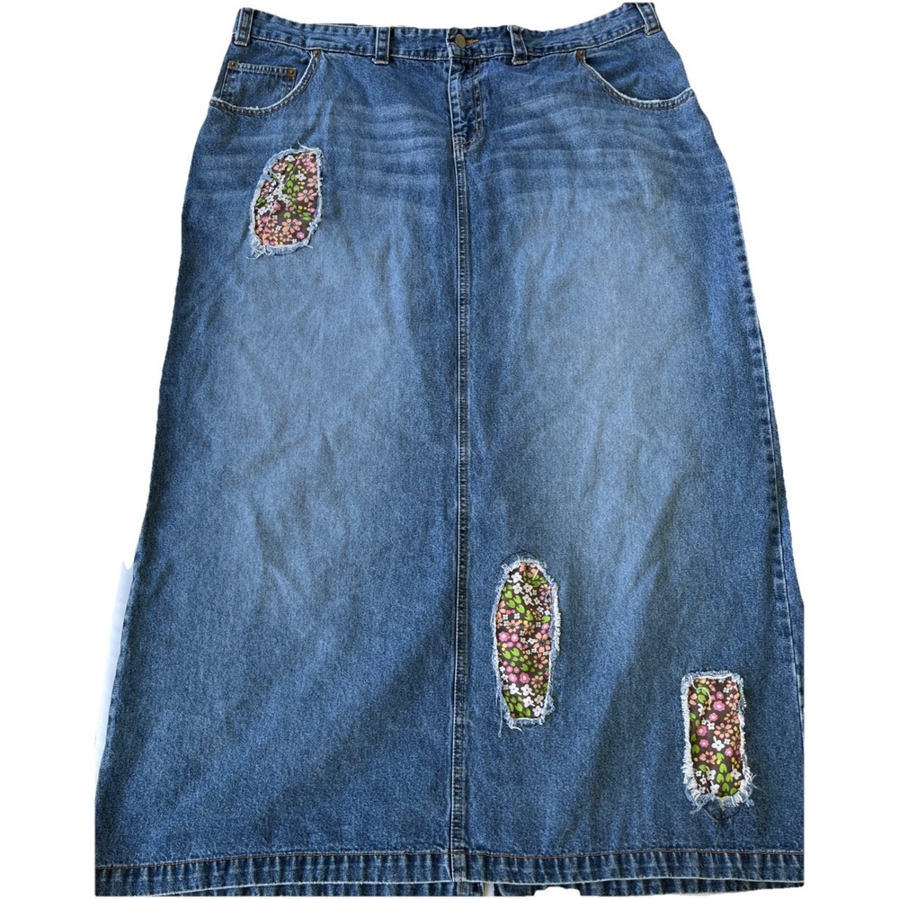 Modest Apparel Denim Skirt‎ Size 24 Waist